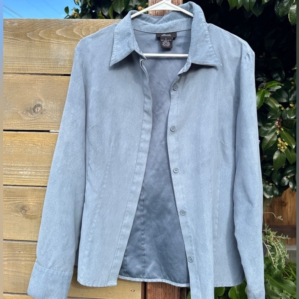 Allison Morgan Light Blue Button Down
